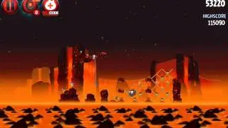 ANGRY BIRDS STAR WARS 2-REVENGE OF THE PORK {PORK SIDE} LEVEL P5-11 THREE STAR WALKTHROUGH