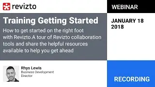 Revizto Getting Started Training Session. 2018 01 18