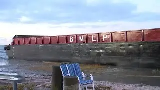Adrift barges end up in West Haven