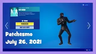 New Hey Now Emote! - July 30, 2021 - Live Item Shop Review