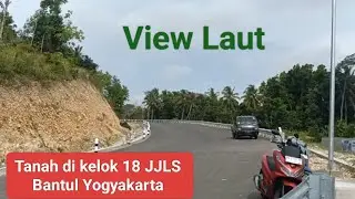 Tanah  mepet JJLS kelok 18 view laut 