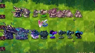 Garlic Team vs Shadow Team - Who will win? Plants Vs Zombie Fusion 3.0 | PVZ 3.0