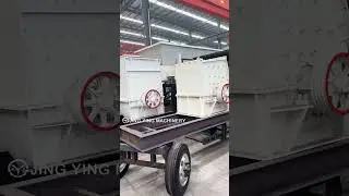 Mobile box crusher finished product for quarry aggregate production#mobile #box #crusher #jycrusher