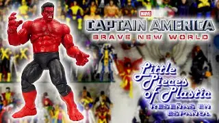 Red Hulk Marvel Legends Captain America Brave New World Series Reseña Review Little Pieces Plastic.