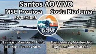 Azamara Quest em Santos | Escala rara no Porto de Santos