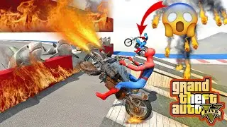 SPIDERMAN Epic New ULTRA RAMP Challenge for Car Racing with Trevor and Shark #55 #Racing #Challenge