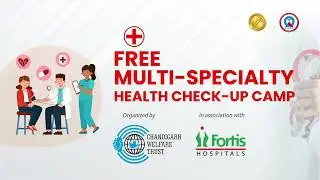 Health Check-up Camp organized by Chandigarh Welfare Trust