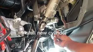 NV350 Brake Master Cylinder Replace