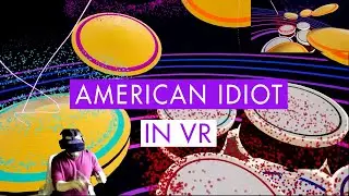 American Idiot - Drum Cover in VR (Paradiddle)