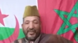 مشهد جميل بين جمهور مغربي و جمهور جزيرى 🇲🇦🇩🇿😭
