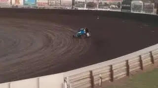 Tanner Carrick USAC Midget Qualifying Tri State Speedway