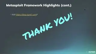 Metasploit Demo Meeting 2020-11-17
