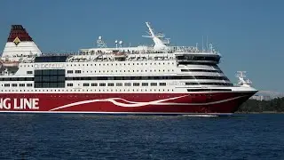 Silja Symphony & Viking Cinderella Port of Helsinki