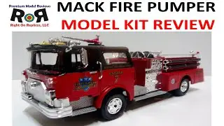 Mack Fire Pumper (I) 1:32 Scale Revell 1945 -Model Kit Build & Review