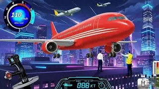 Flight Airplane City Pilot Simulator 3D - Franklin Purchase - Hawai Jahaj Games - Android Gameplay 