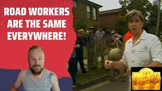 Rob Reacts to... The Comedy Company - David Rabbitborough - The Roadworker