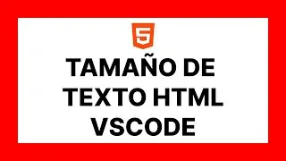 como hacer MAS GRANDE el TEXTO en HTML con VISUAL STUDIO CODE 😱