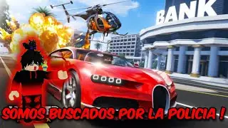 Somos buscados por la POLICIA ! | Wanted Roblox | ChampiOveja