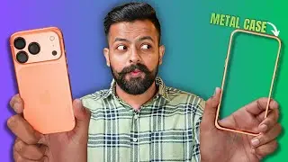 iPhone 17 Pro Max Metal Frame Cover 🔥🔥 #iphone17promax
