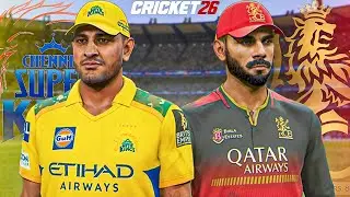 SPL - S7 | Trial Matches | IPL 2026 | LIVE 🔴 Tamil - CRICKET 24 | Mr SD