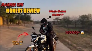 TVS Raider 125 Lene Se Pehle Ye Video Dekho | Honest Review || GJ01 Rider || 