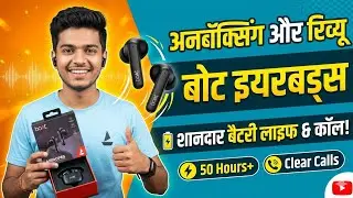 Boat earbuds,call function & battery life every good, unboxing & review 