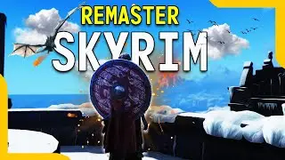 Skyrim в 2026 году выглядит ПОТРЯСАЮЩЕ &ndash; ENB и ремастер с графикой нового поколения