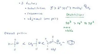 Carbocation Stability (2)