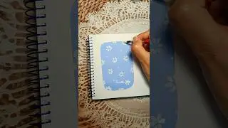 Easy aesthetic daisy gouache painting tutorial✨ #arttutorials #satisfyingart #artforhealing #gouache