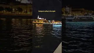 Night Sailing in Budapest Parliament Building #travel #europe #sunset #music #cruise