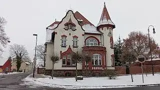 Ютербог .Zinnaer Tor и окрестности зимней порой 29.01.2026