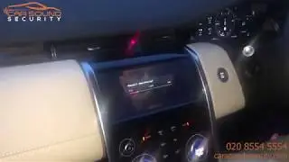 Land Rover Discovery 2019 Video In Motion Upgrade On The Factory Screen