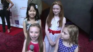 2013 Jimmy Awards | Advice from Lilla Crawford & ANNIE Orphans