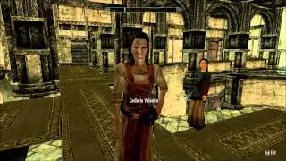 Skyrim funny glitch: Carlotta Valentia insults the Dragonborn?