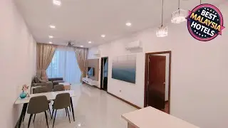 Spacious 2Bed Condo Suites w Jacuzzi Bath/Smart TV | Johor Bahru, Malaysia | Hotel Review 🛏️