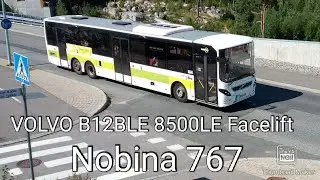 (Nobina 767) (ZF6HP604C) Volvo B12BLE 8500LE Facelift