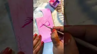 A Trendy Baby Pink Ribbon Phone Cover #christmass #theme #menorahcreatif  #menorahsketchbook #art
