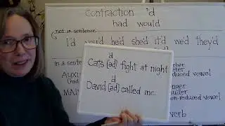 CONTRACTION  'd