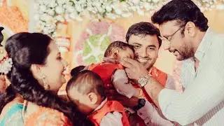 D Boss Visits Actress Amulya Kids Naming Ceremony | Exclusive Video  |Amulya | Jagadeesh