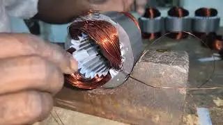 H4 motor winding 😍🙏 0.5 hp motor repairing 