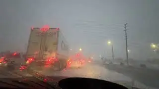 The biggest snowfall in the Greater Toronto Area this season.