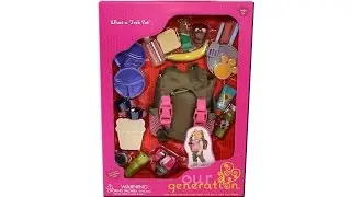 Our Generation What a Trek Accessory Set 18 Inch Doll Playset Unboxing Review