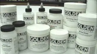 Collage: GOLDEN Gels and Mediums as an Adhesive