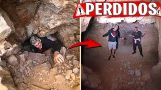 NOS PERDEMOS EXPLORANDO una CUEVA SUBTERRÁNEA INFINITA...⚠️