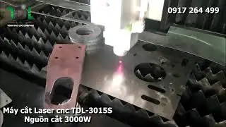 M&aacute;y cắt Fiber Laser cnc 3000W To&agrave;n Đắc Lộc