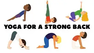 Kids Yoga for Posture & Strength | Gentle Back Exercises for Children | Calm Yoga Routine