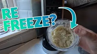 Можно ли повторно заморозить мороженое Ninja Creami?