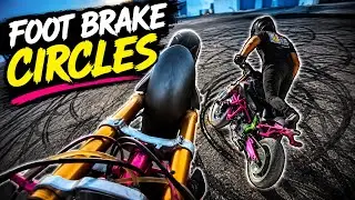 Круги для педалей наконец-то работают! (Новый стиль) #motovlog #stuntkc