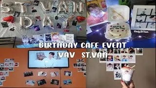 BIRTHDAY CAFE EVENT for VAV ST.VAN in BRAZIL - Happy St.Van Day! 2022 ♡&bull;♡