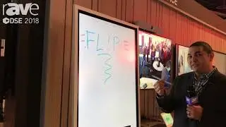 DSE 2018: Samsung Demos The Flip, a Digital Flip Chart Collaboration Display